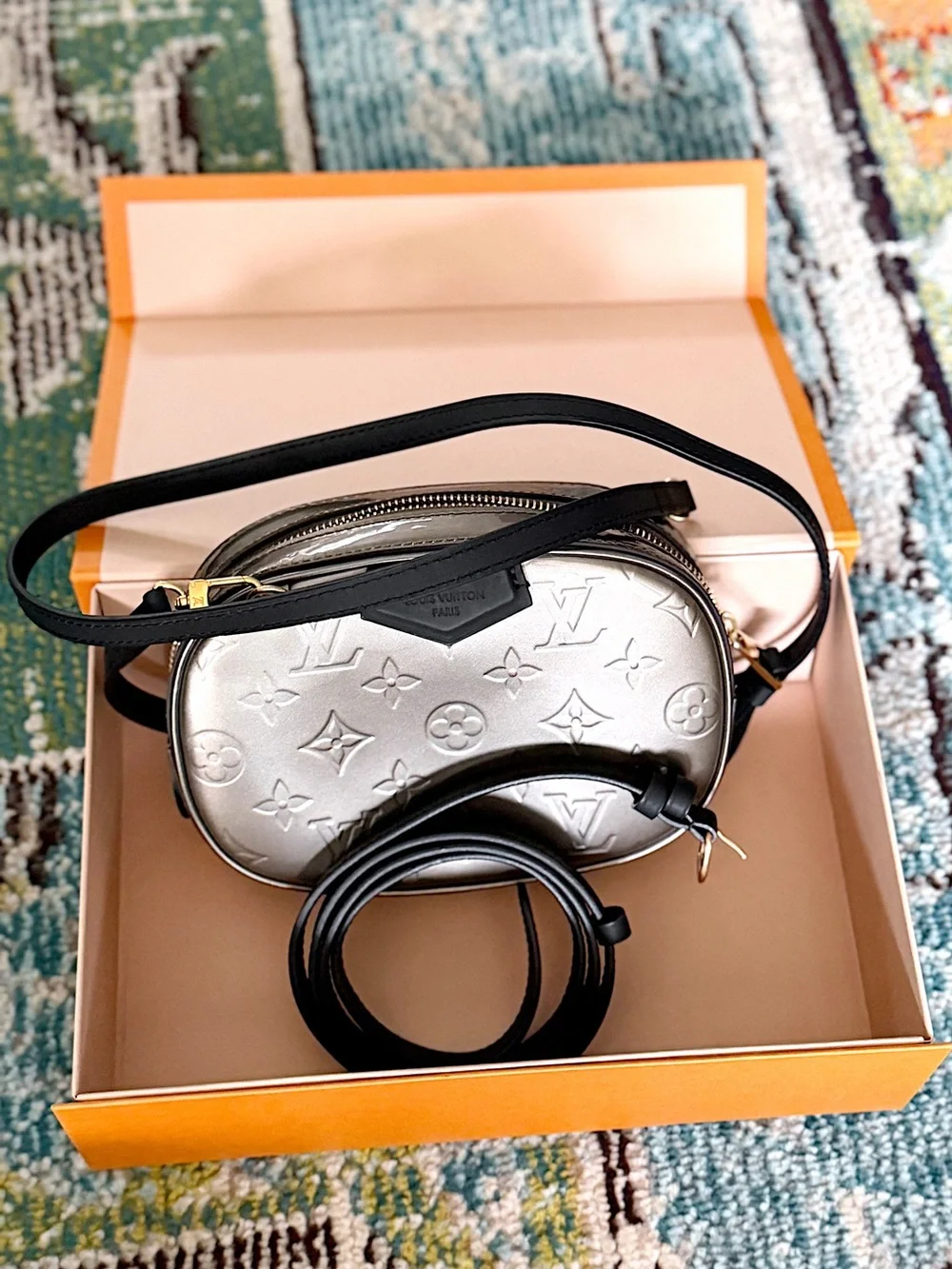 LOUIS VUITTON M90510 MonogramVernis Belt Body bag Crossbody 2WAY Shoulder Bag